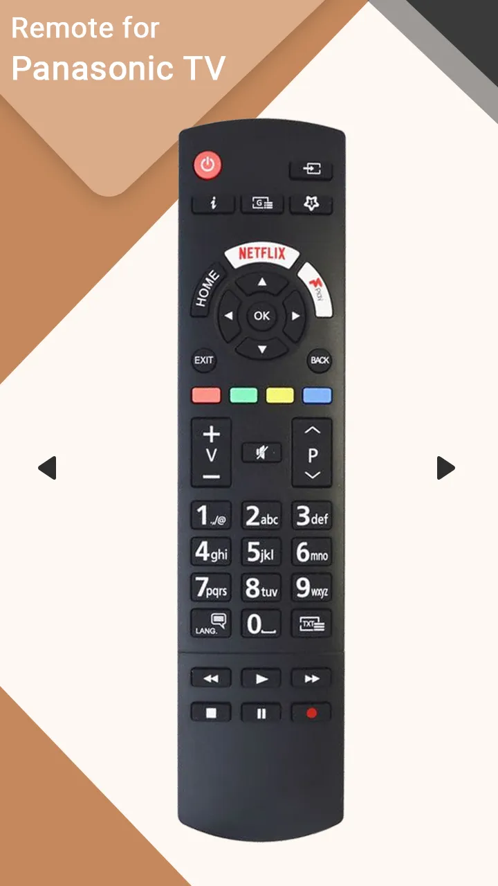 Remote for Panasonic TV | Indus Appstore | Screenshot
