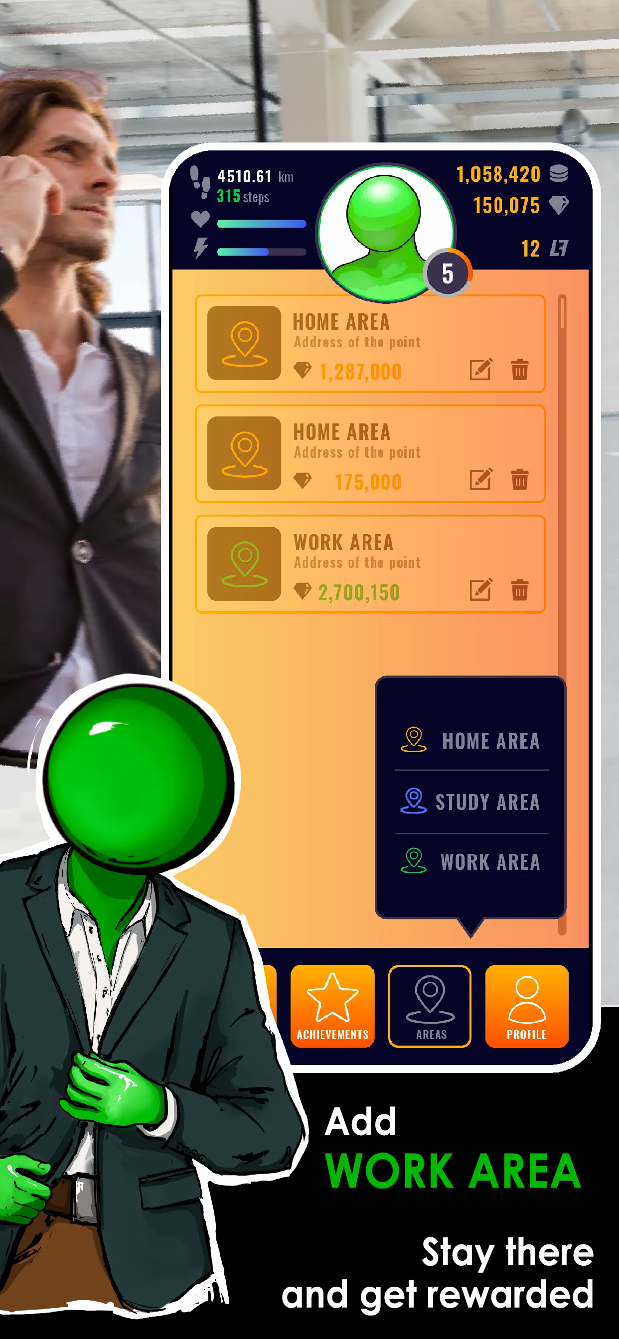 Life2App - Map my walk game | Indus Appstore | Screenshot