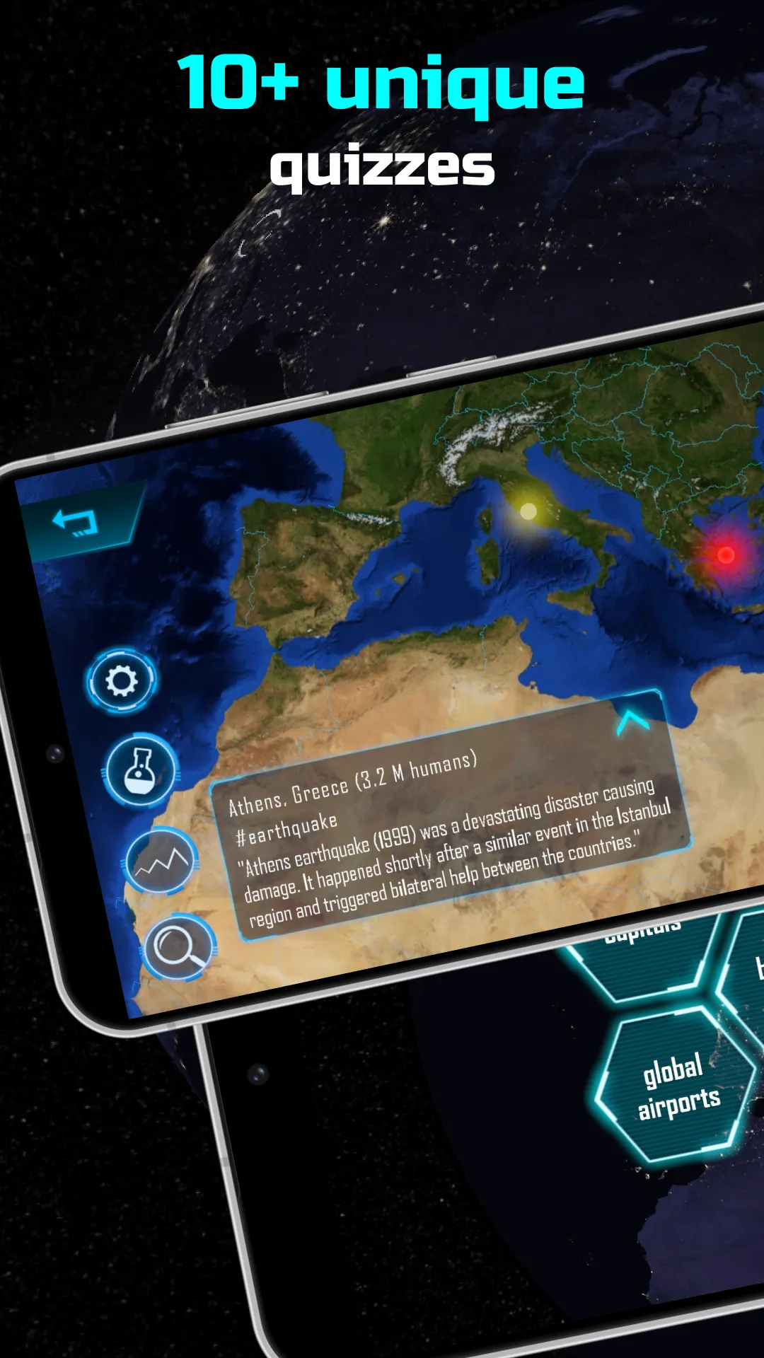 Earth Quiz - Planet Earth Game | Indus Appstore | Screenshot