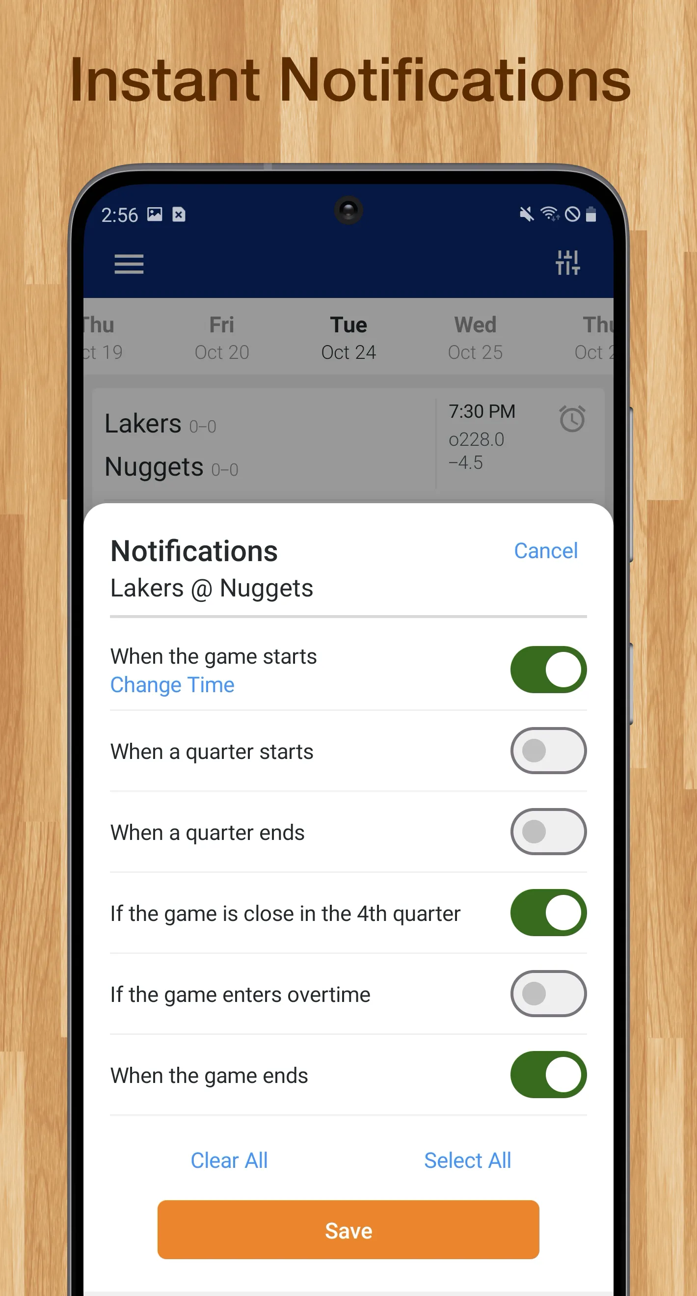 Scores App: for NBA Basketball | Indus Appstore | Screenshot