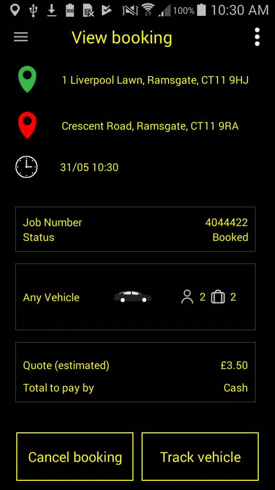 United Taxis Thanet | Indus Appstore | Screenshot