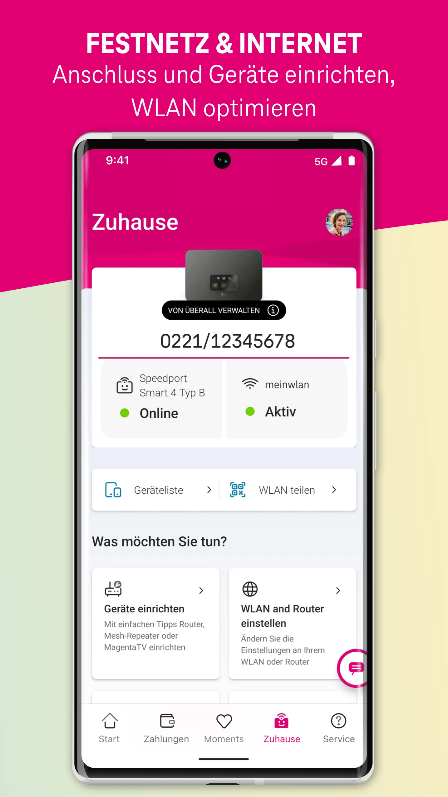 MeinMagenta: Handy & Festnetz | Indus Appstore | Screenshot