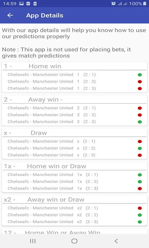 SureBet Prediction Tips | Indus Appstore | Screenshot