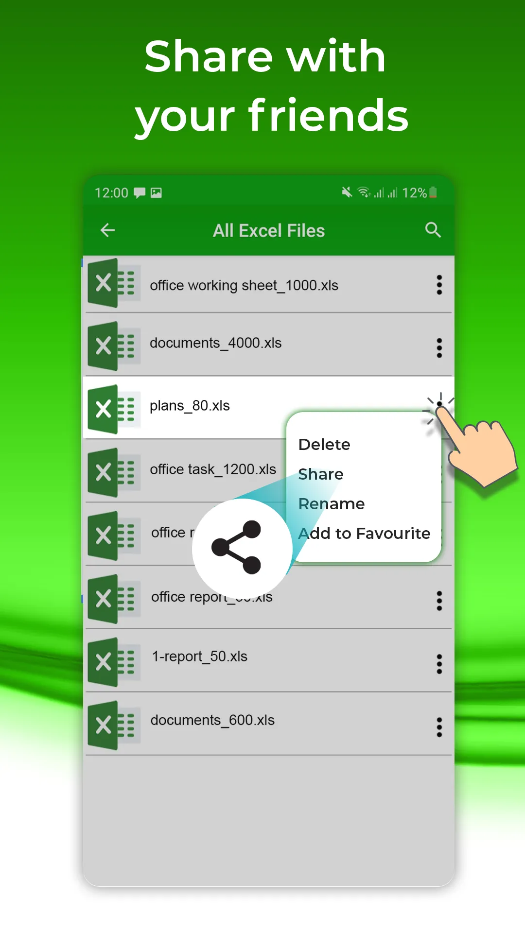 XLS File Viewer: XLSX Editor | Indus Appstore | Screenshot