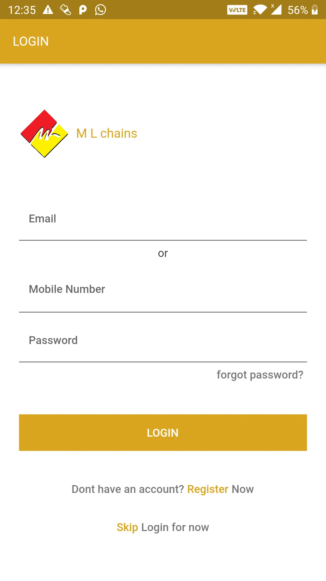 M L Chains - Gold Chain & Brac | Indus Appstore | Screenshot