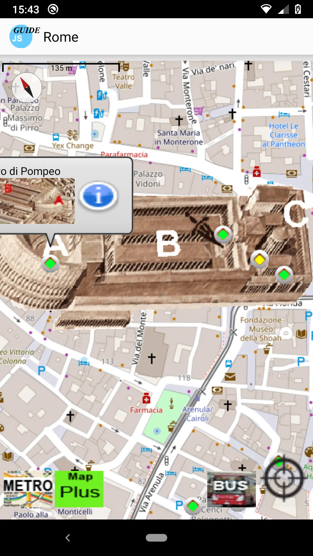 Rome Tourist Travel Guide | Indus Appstore | Screenshot