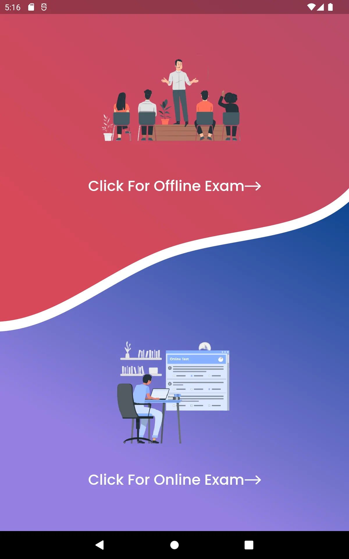 Offee Exam | Indus Appstore | Screenshot