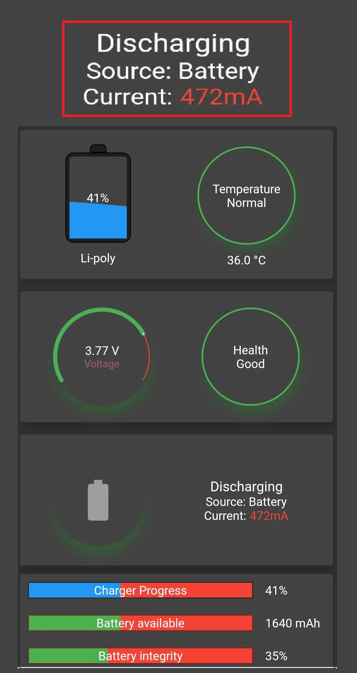 Battery View - Battery | Indus Appstore | Screenshot