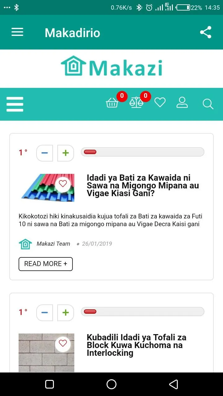 MAKAZI | Indus Appstore | Screenshot