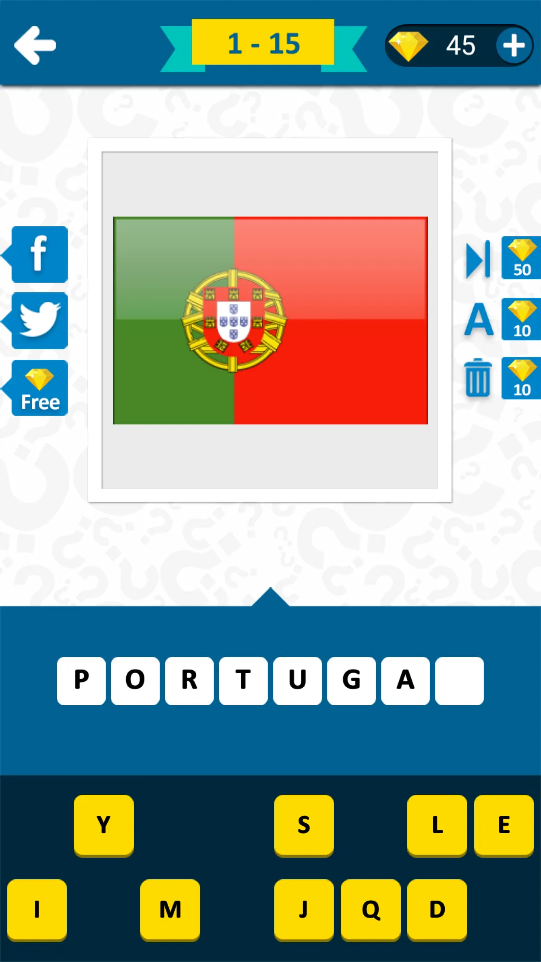 Flags Quiz | Indus Appstore | Screenshot