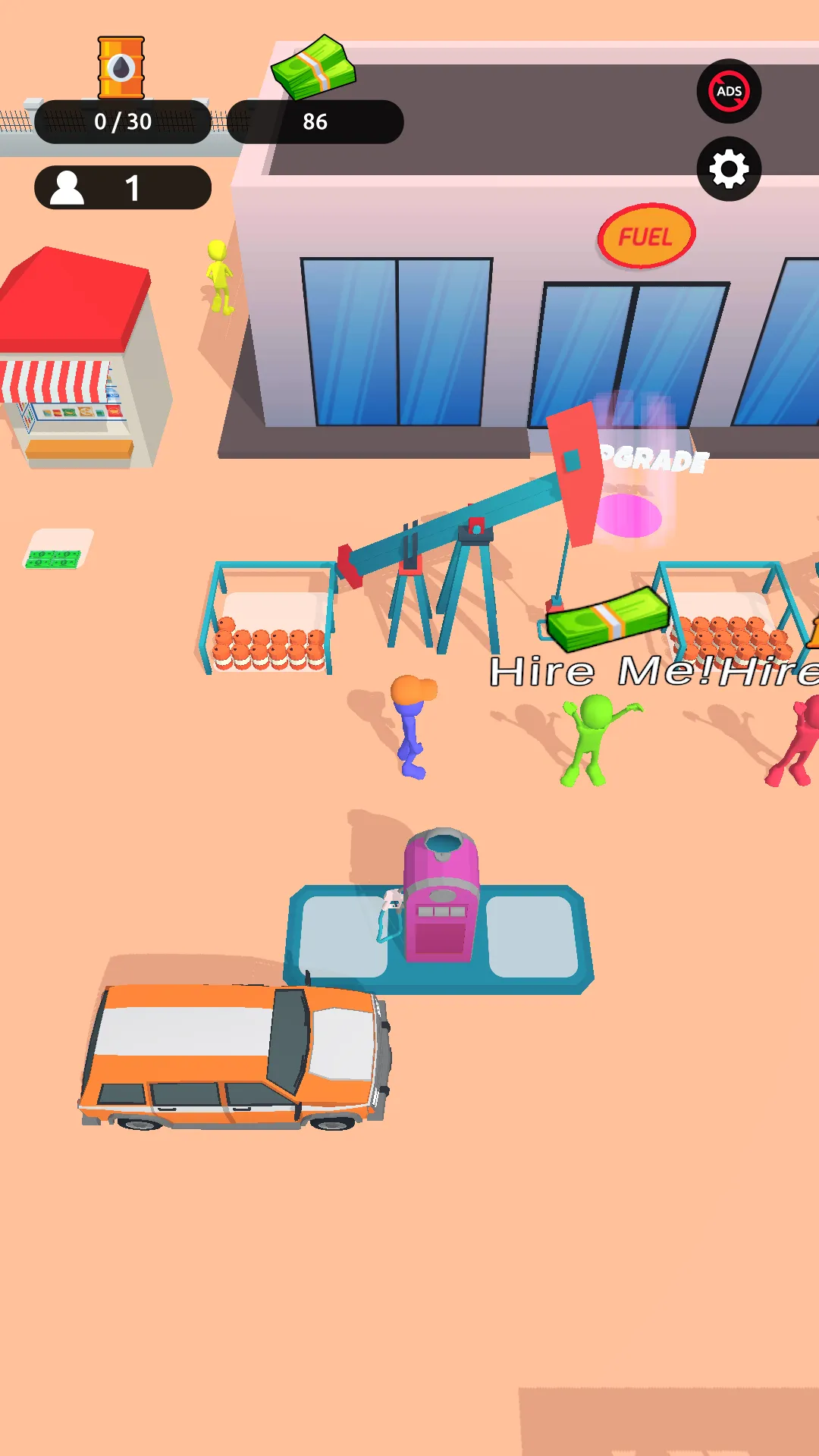 Oilman land - Gas station | Indus Appstore | Screenshot