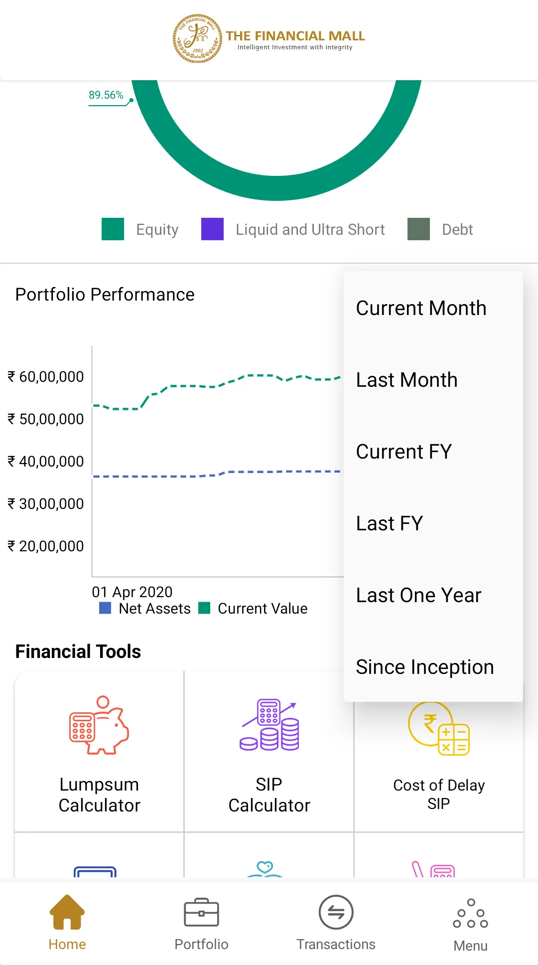 TheFinancialMall | Indus Appstore | Screenshot