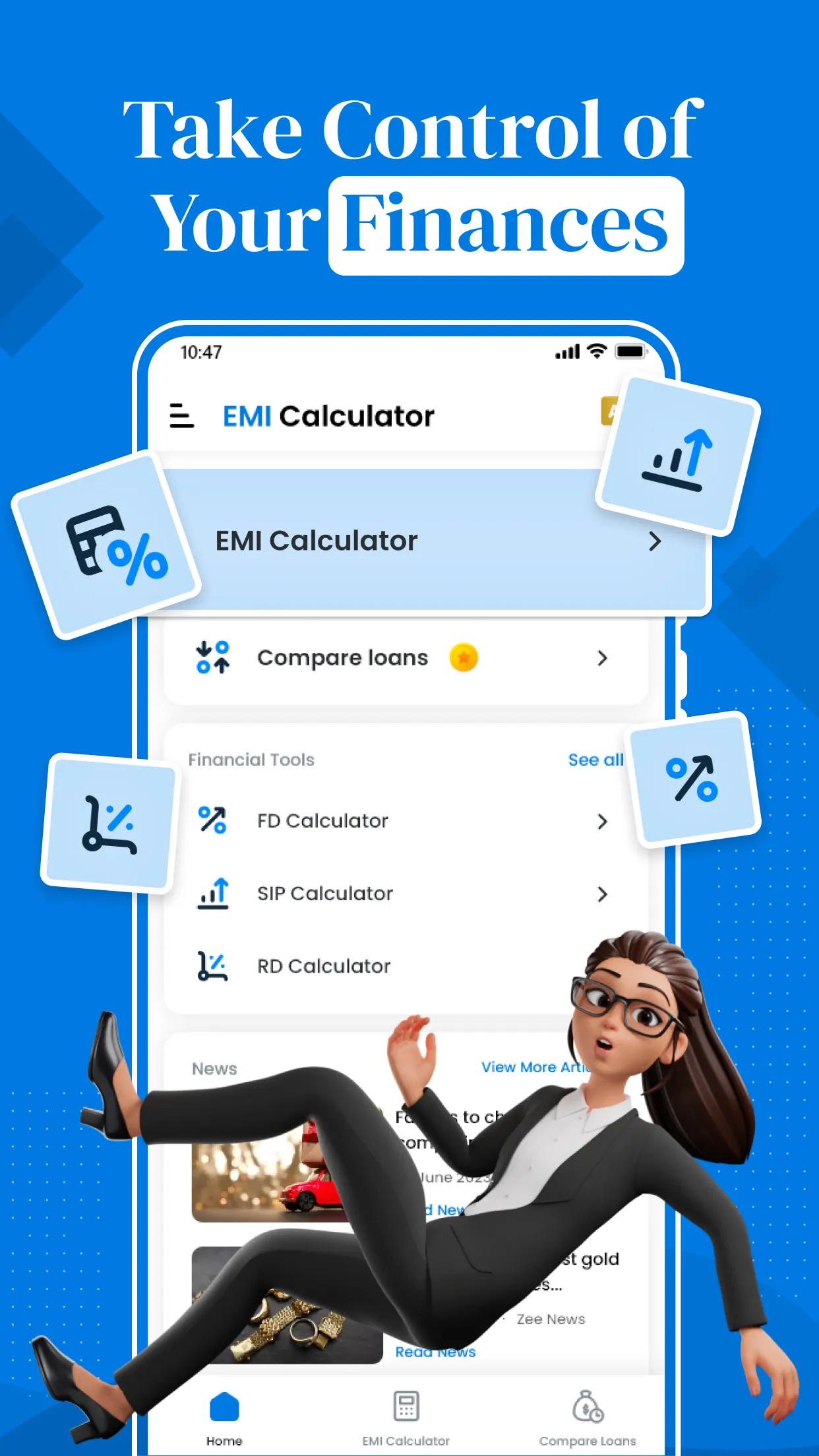 EMI Calculator App & Loan | Indus Appstore | Screenshot