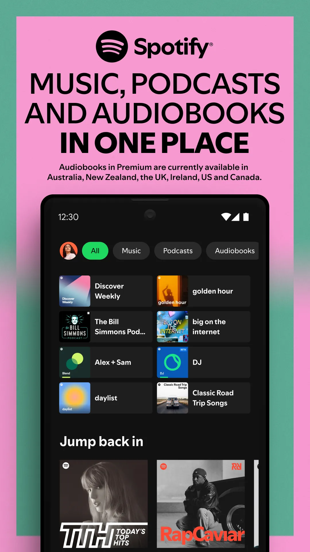 Spotify: Music and Podcasts | Indus Appstore | Screenshot