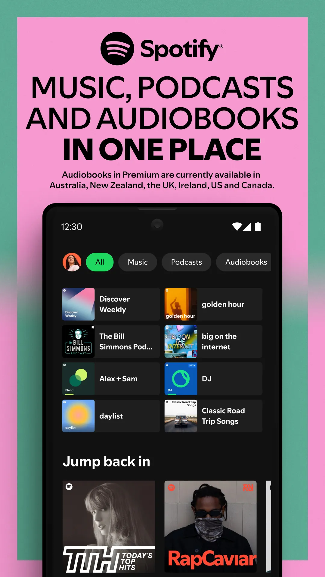 Spotify: Music and Podcasts | Indus Appstore | Screenshot