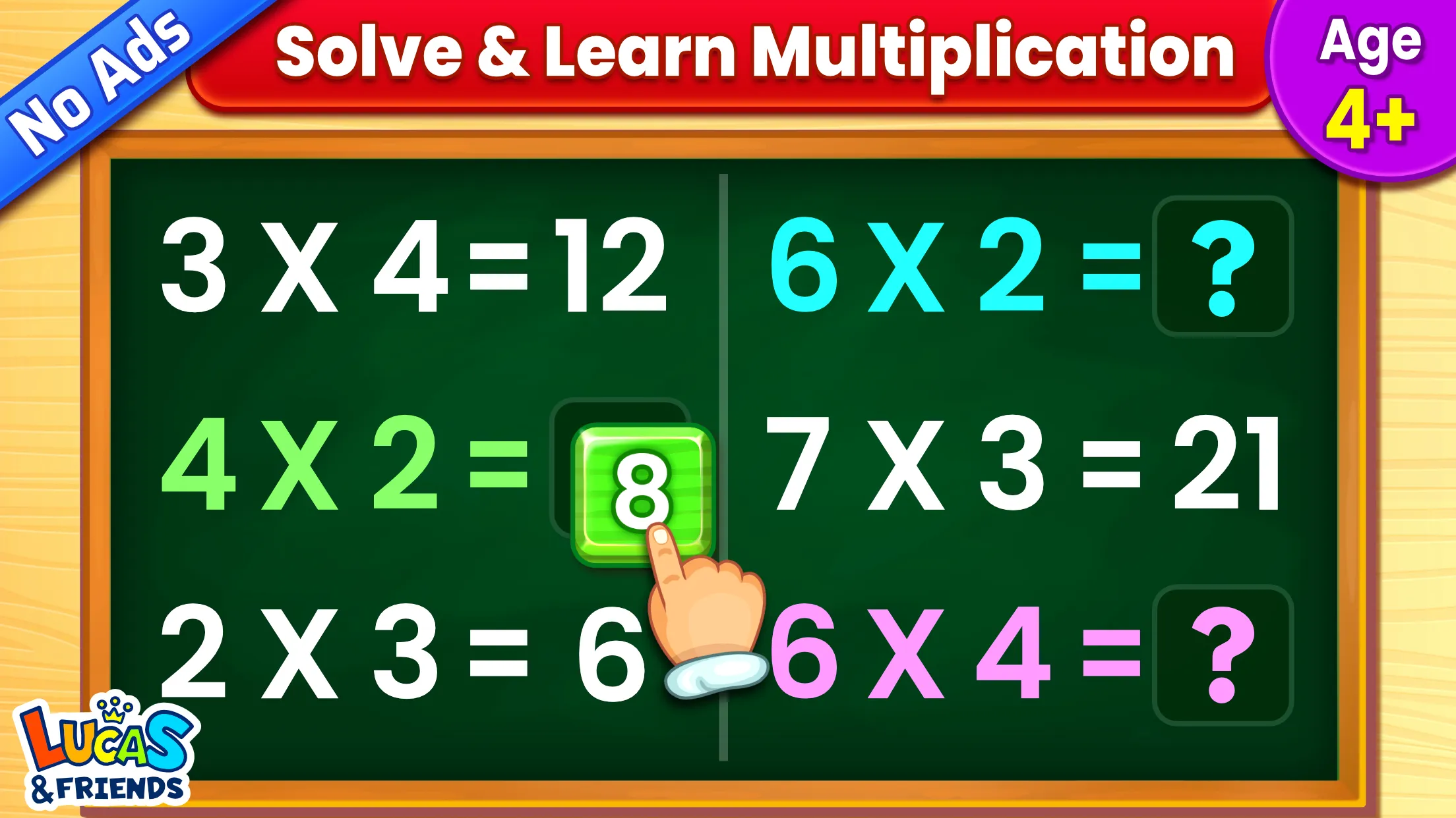 Kids Multiplication Math Games | Indus Appstore | Screenshot