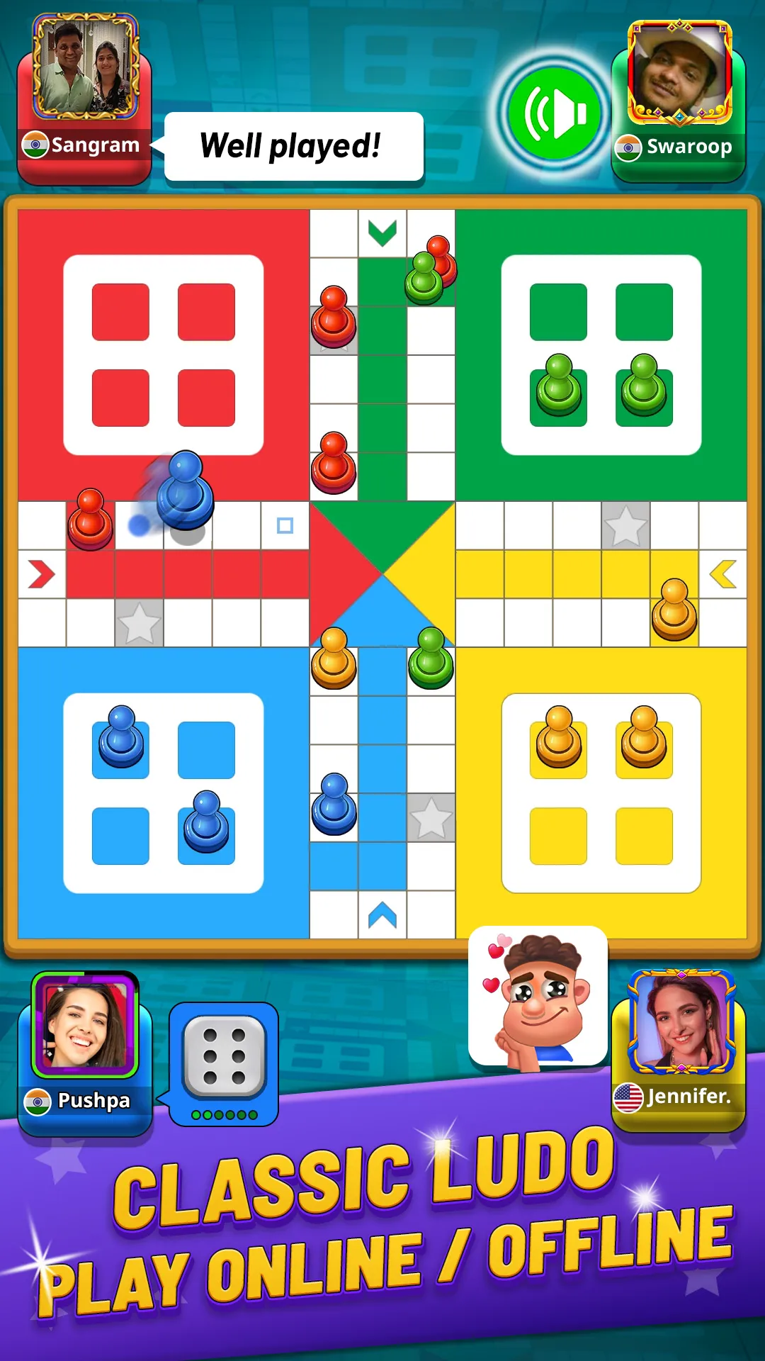 Ludo SuperHero - Fun dice game | Indus Appstore | Screenshot