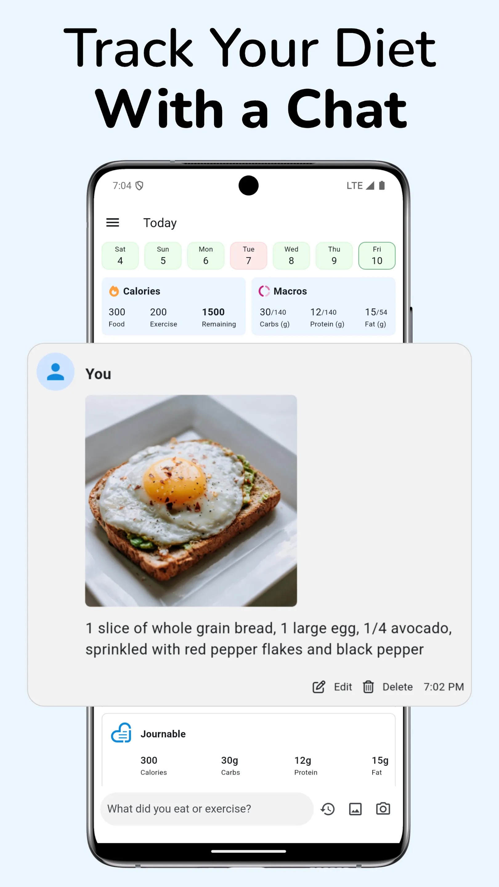 Journable — AI Calorie Counter | Indus Appstore | Screenshot