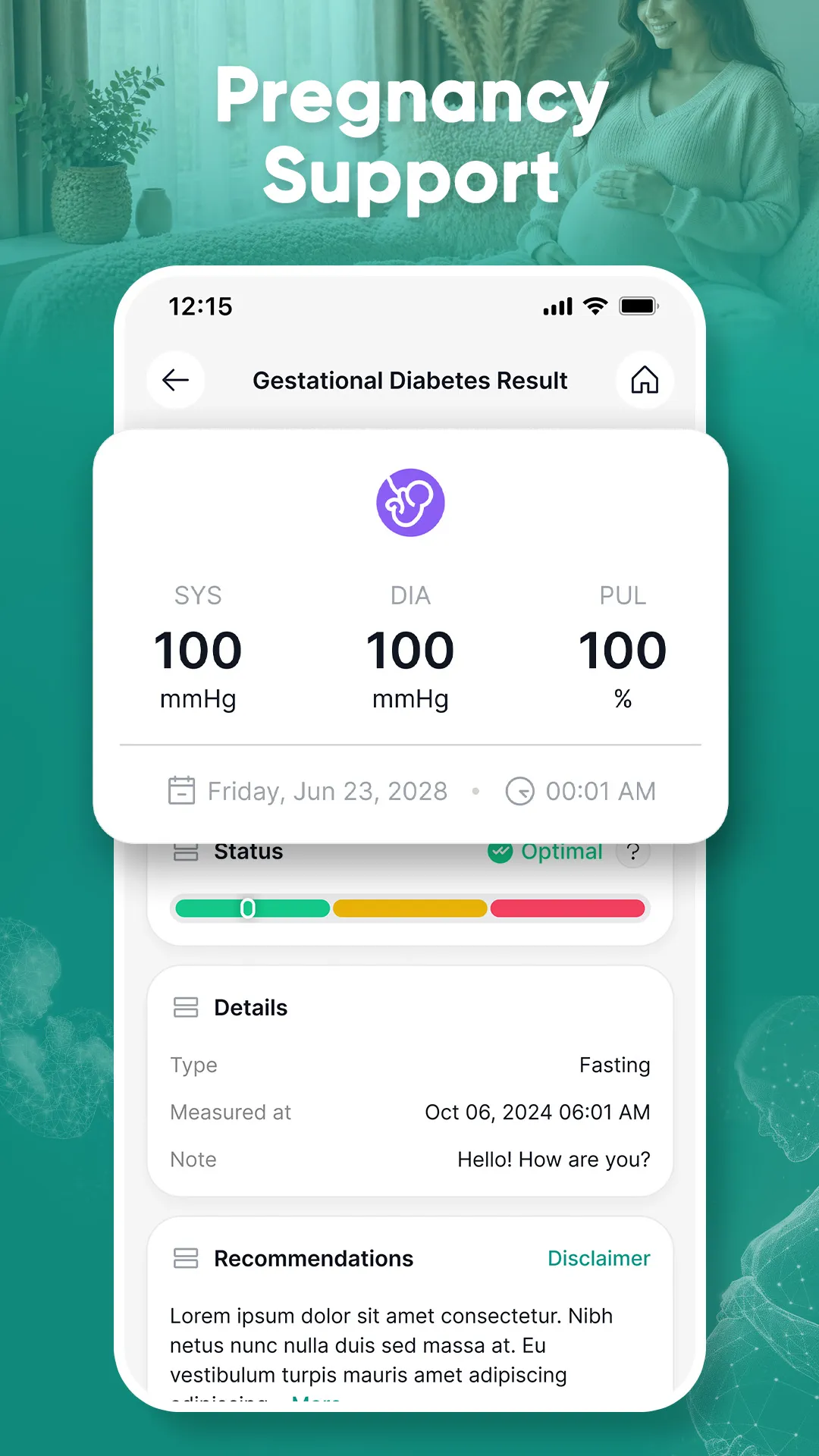Diabetes & Health Tracker | Indus Appstore | Screenshot