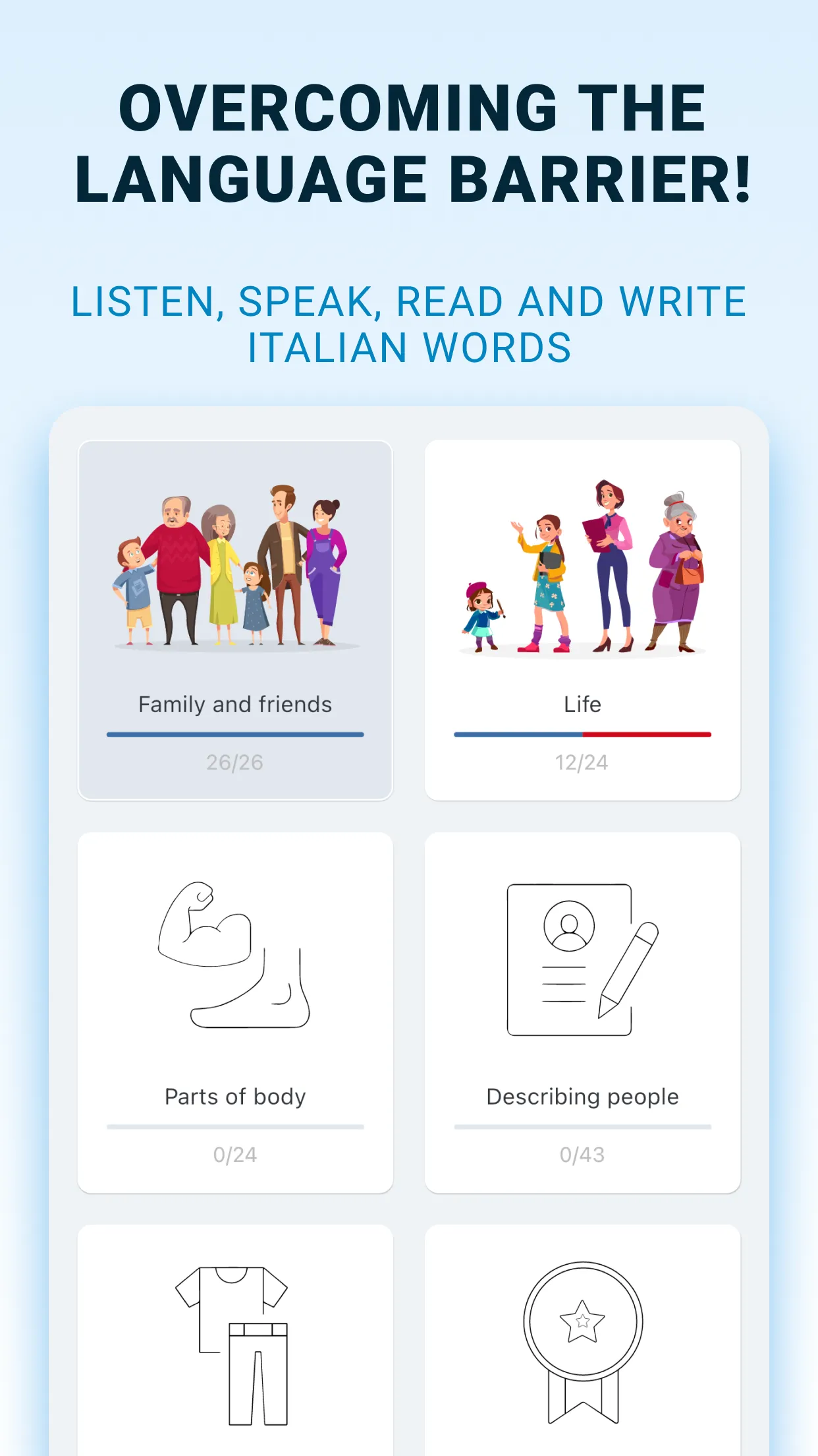 Learn Italian for Beginners! | Indus Appstore | Screenshot