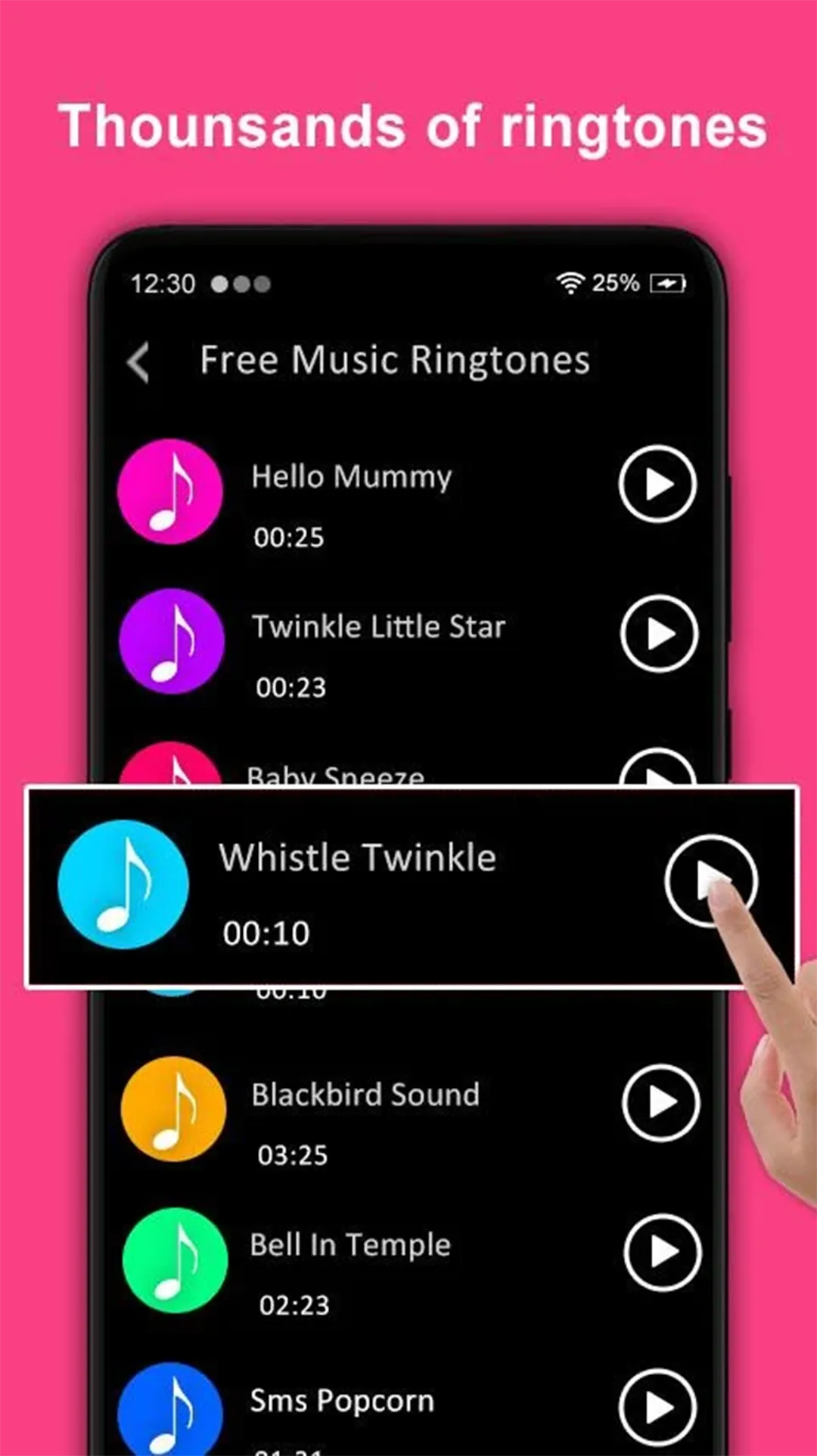 MP3 Music Ringtones Downloader | Indus Appstore | Screenshot