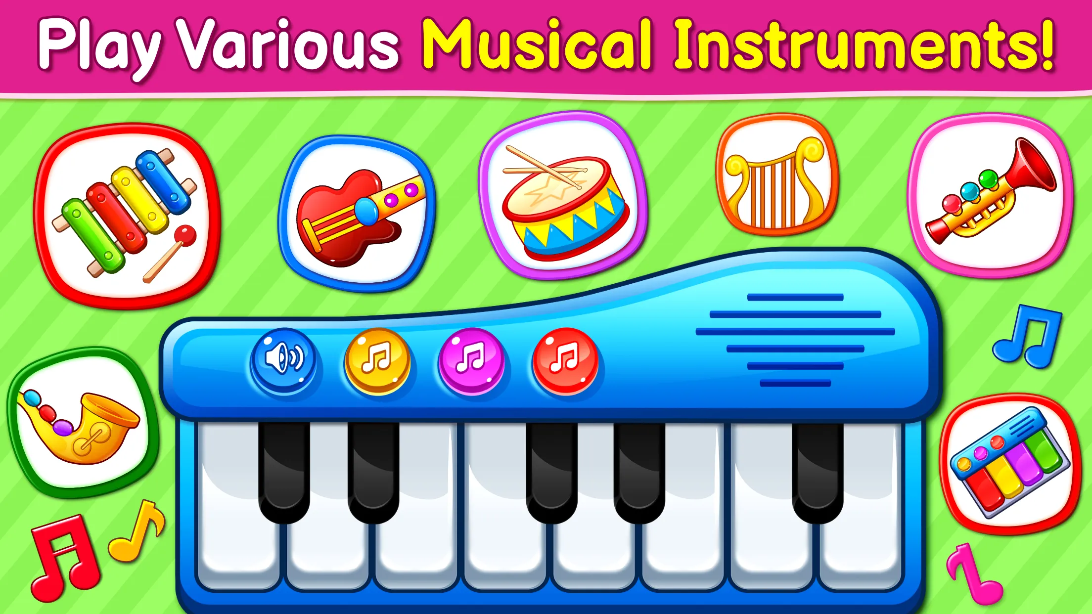 Baby Games: Piano & Baby Phone | Indus Appstore | Screenshot