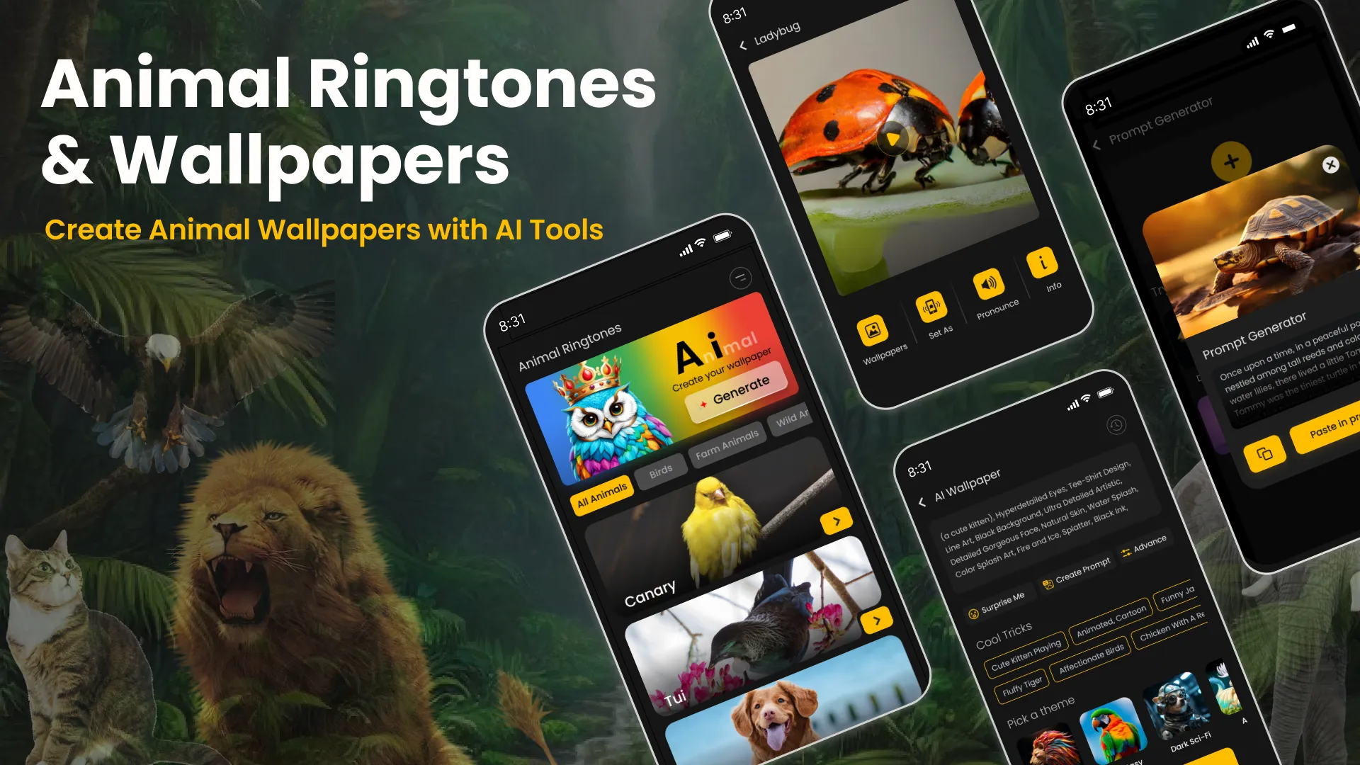 Animal Ringtones | Indus Appstore | Screenshot