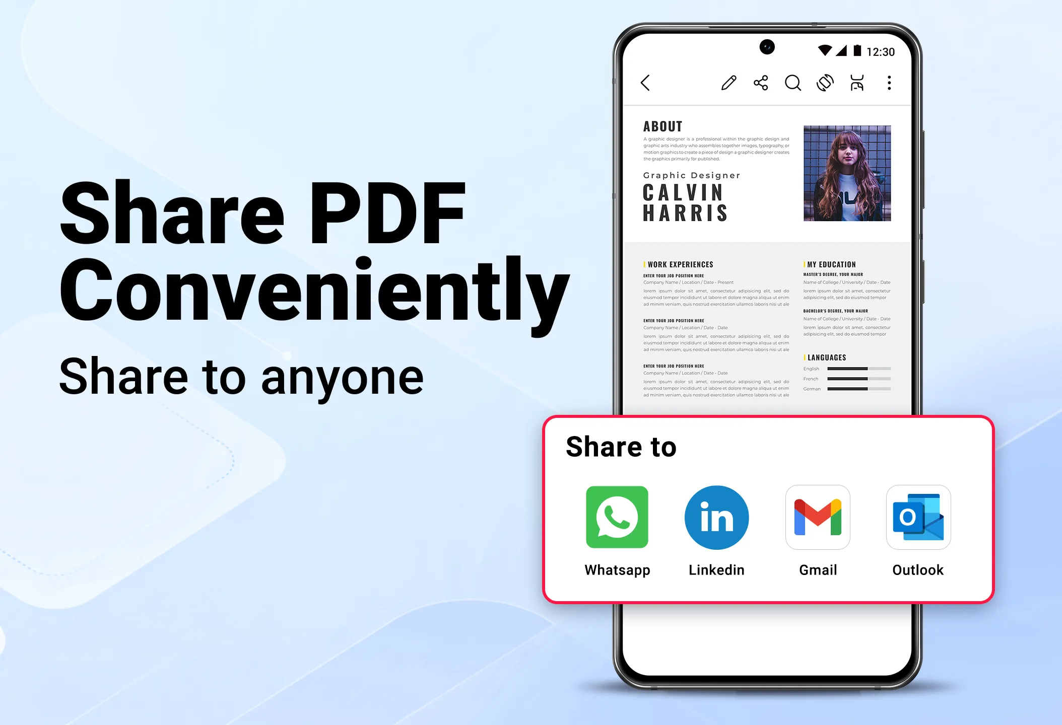 PDF Reader, All PDF Viewer | Indus Appstore | Screenshot