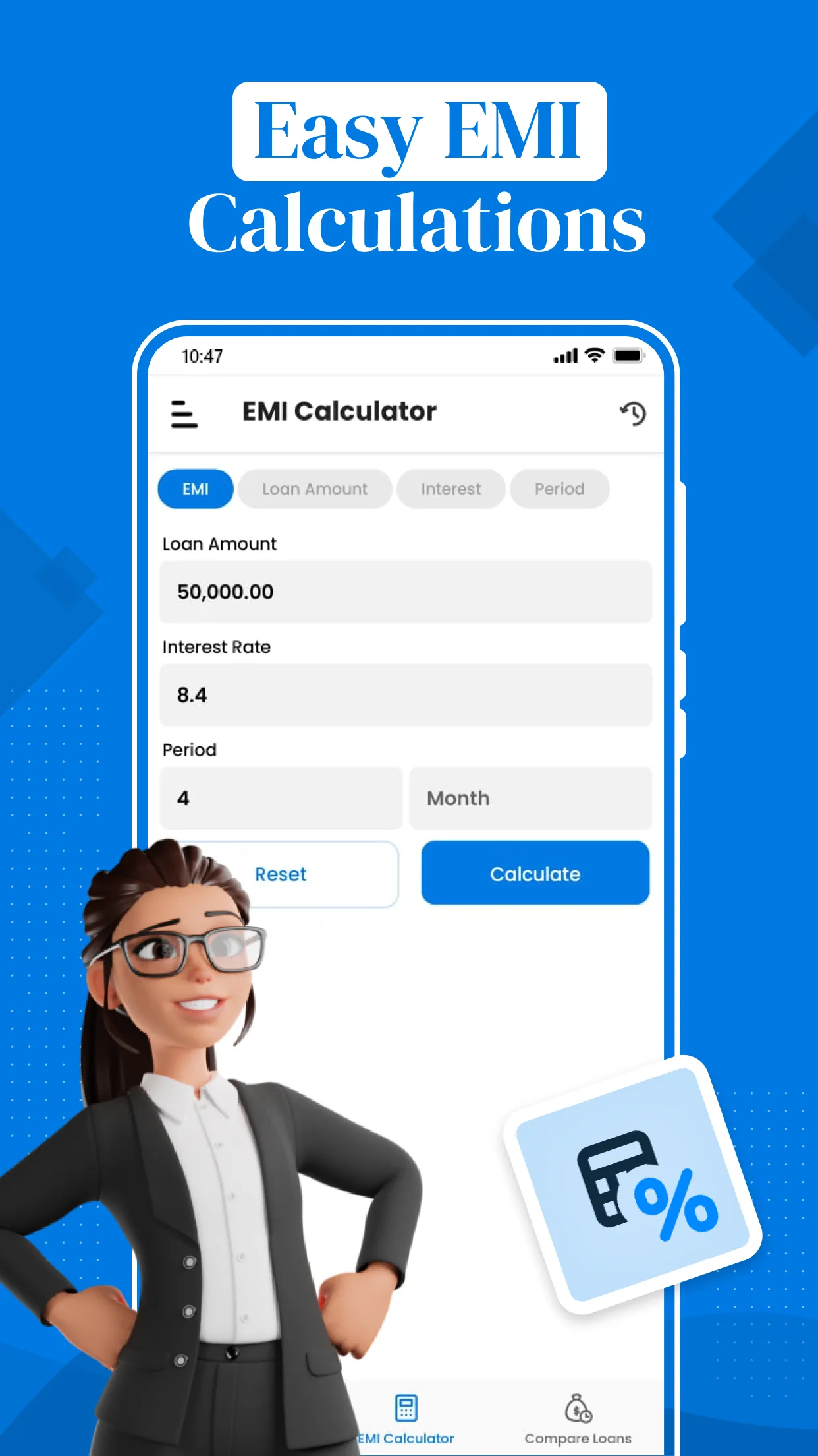 EMI Calculator App & Loan | Indus Appstore | Screenshot