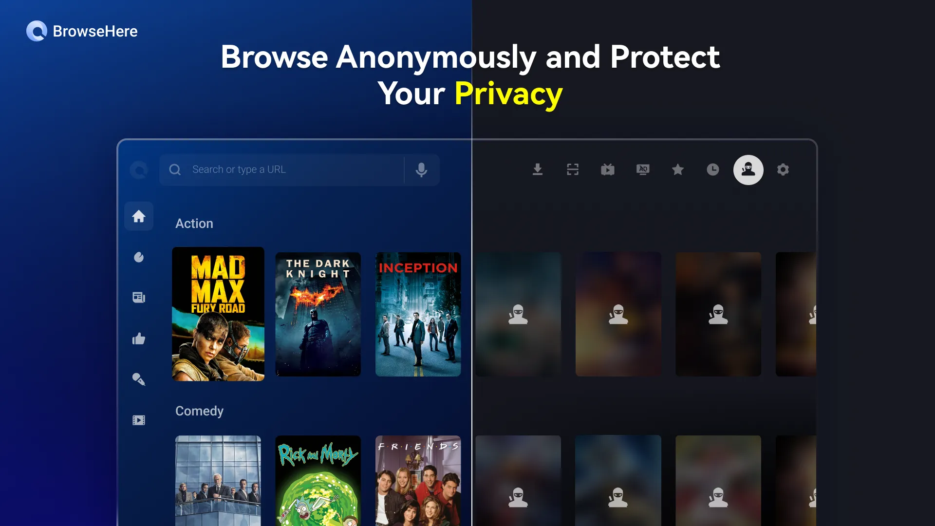 Browser TV Web - BrowseHere | Indus Appstore | Screenshot