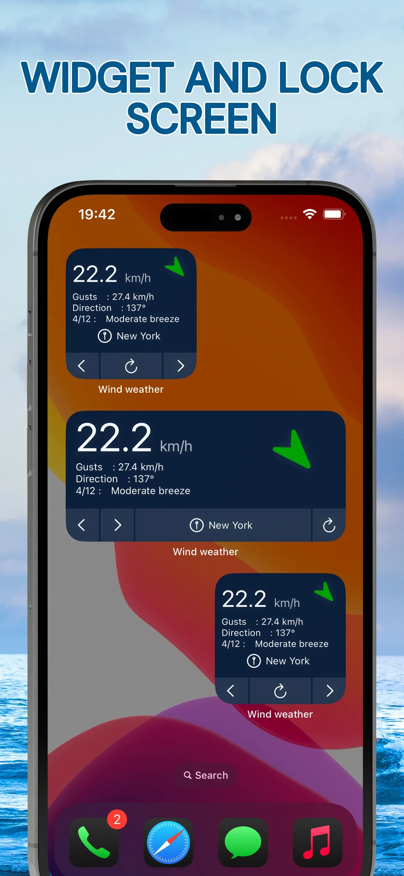 Anemometer - Wind Widget | Indus Appstore | Screenshot