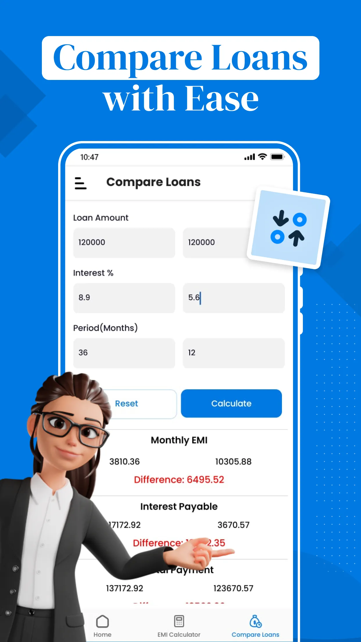 EMI Calculator App & Loan | Indus Appstore | Screenshot