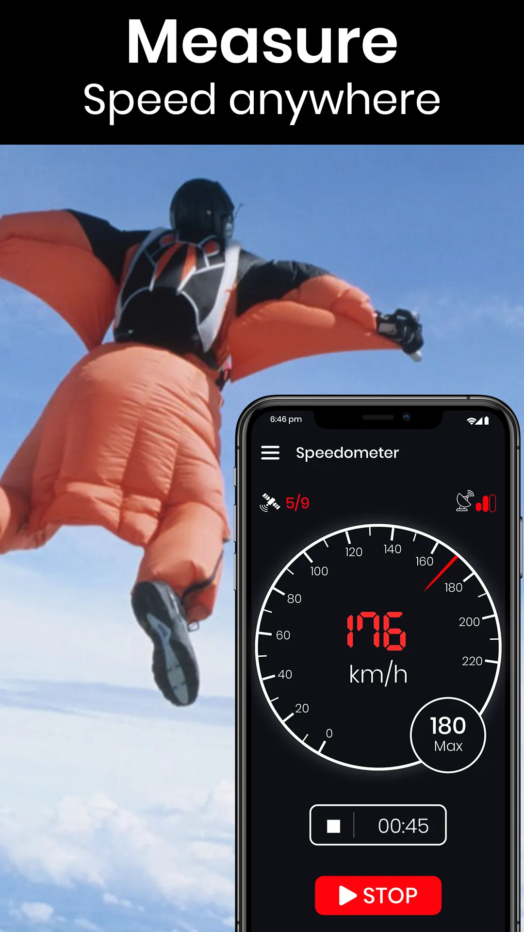 GPS Speedometer -Speed meter | Indus Appstore | Screenshot