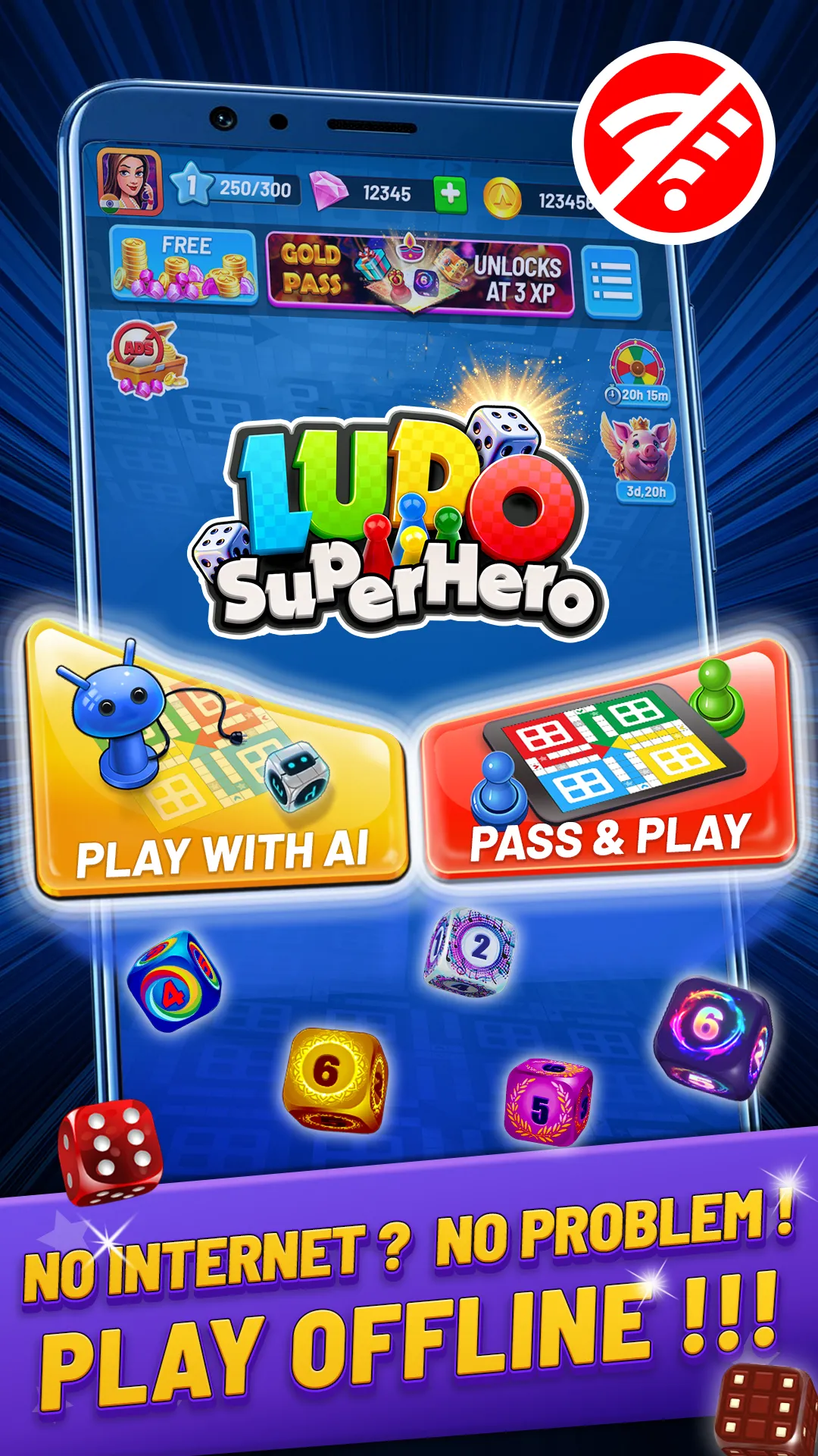 Ludo SuperHero - Fun dice game | Indus Appstore | Screenshot