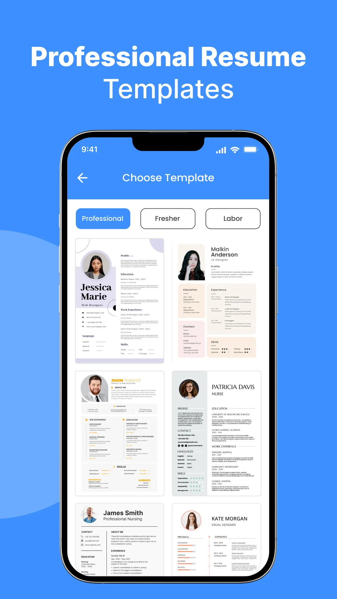 Resume Builder, CV Maker PDF | Indus Appstore | Screenshot