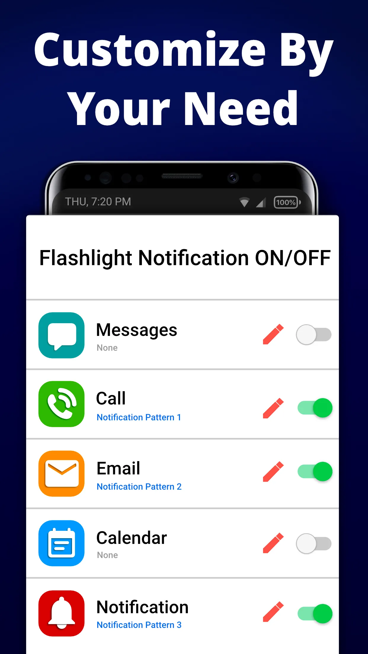 Flash Alerts LED - Call, SMS | Indus Appstore | Screenshot