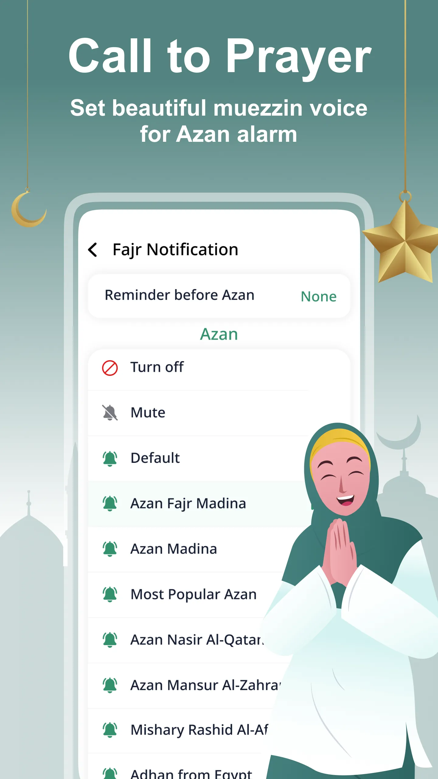 Prayer Time, Azan Alarm, Qibla | Indus Appstore | Screenshot
