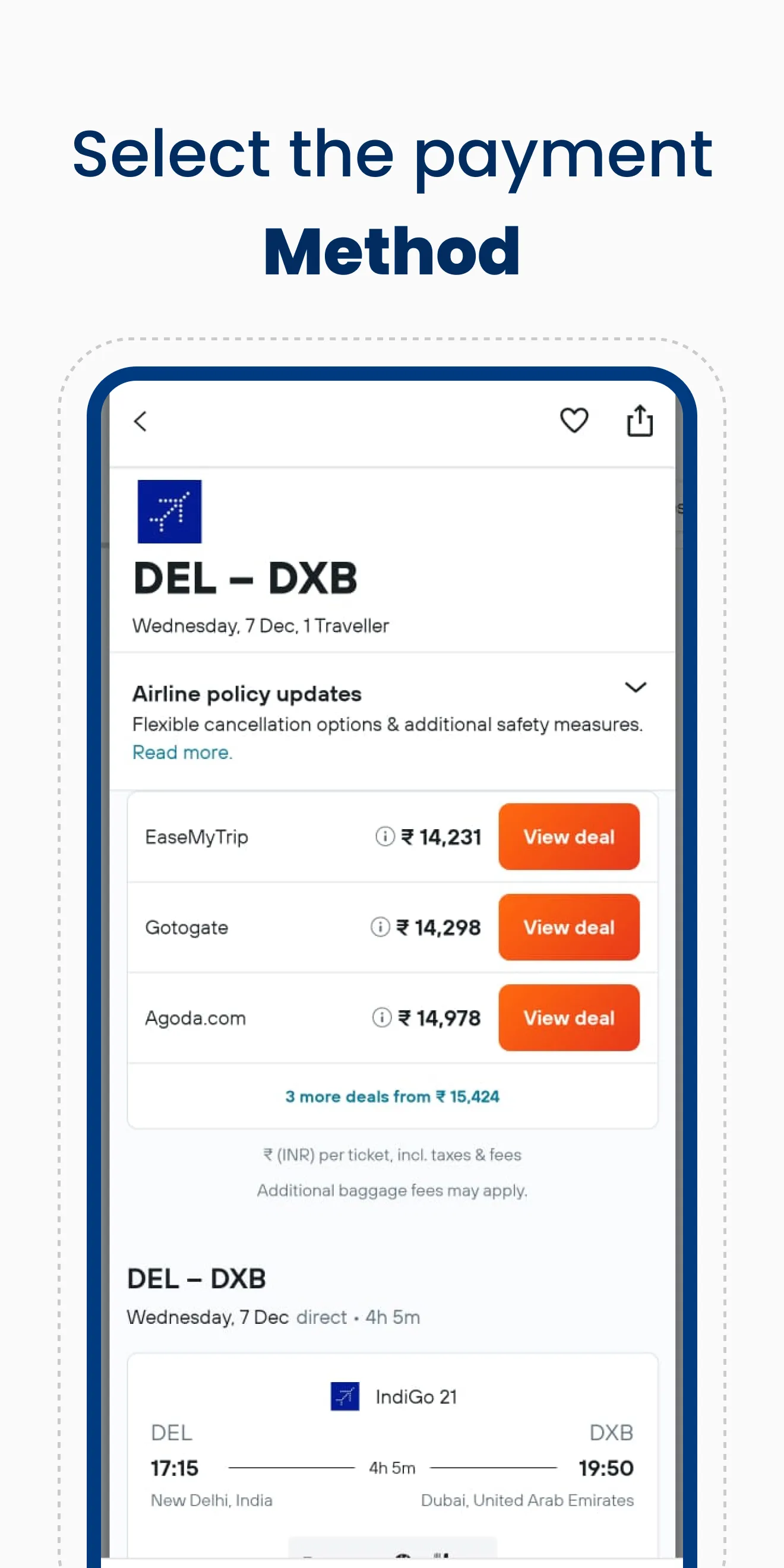 All Flight Tickets Booking App | Indus Appstore | Screenshot