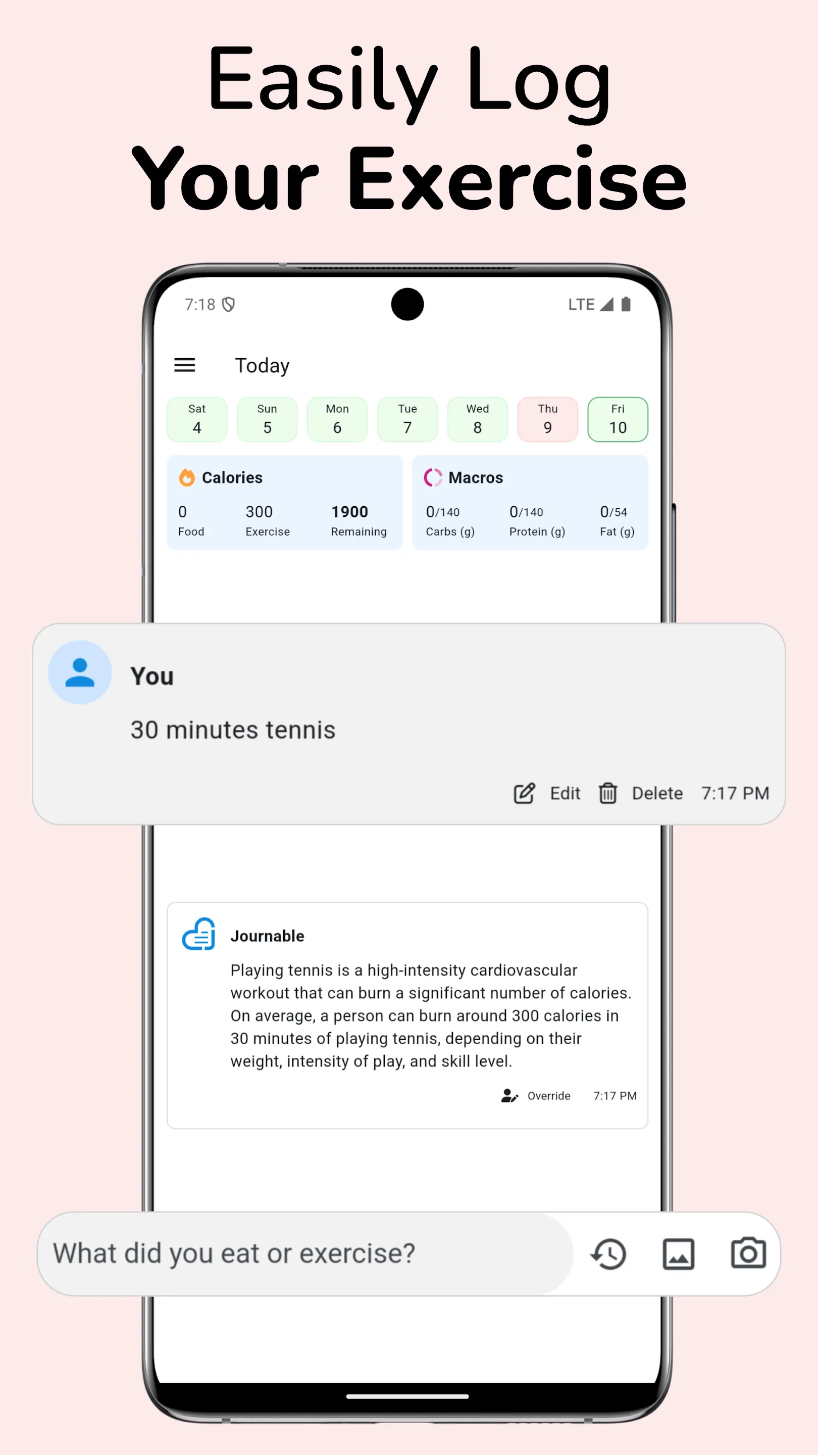 Journable — AI Calorie Counter | Indus Appstore | Screenshot