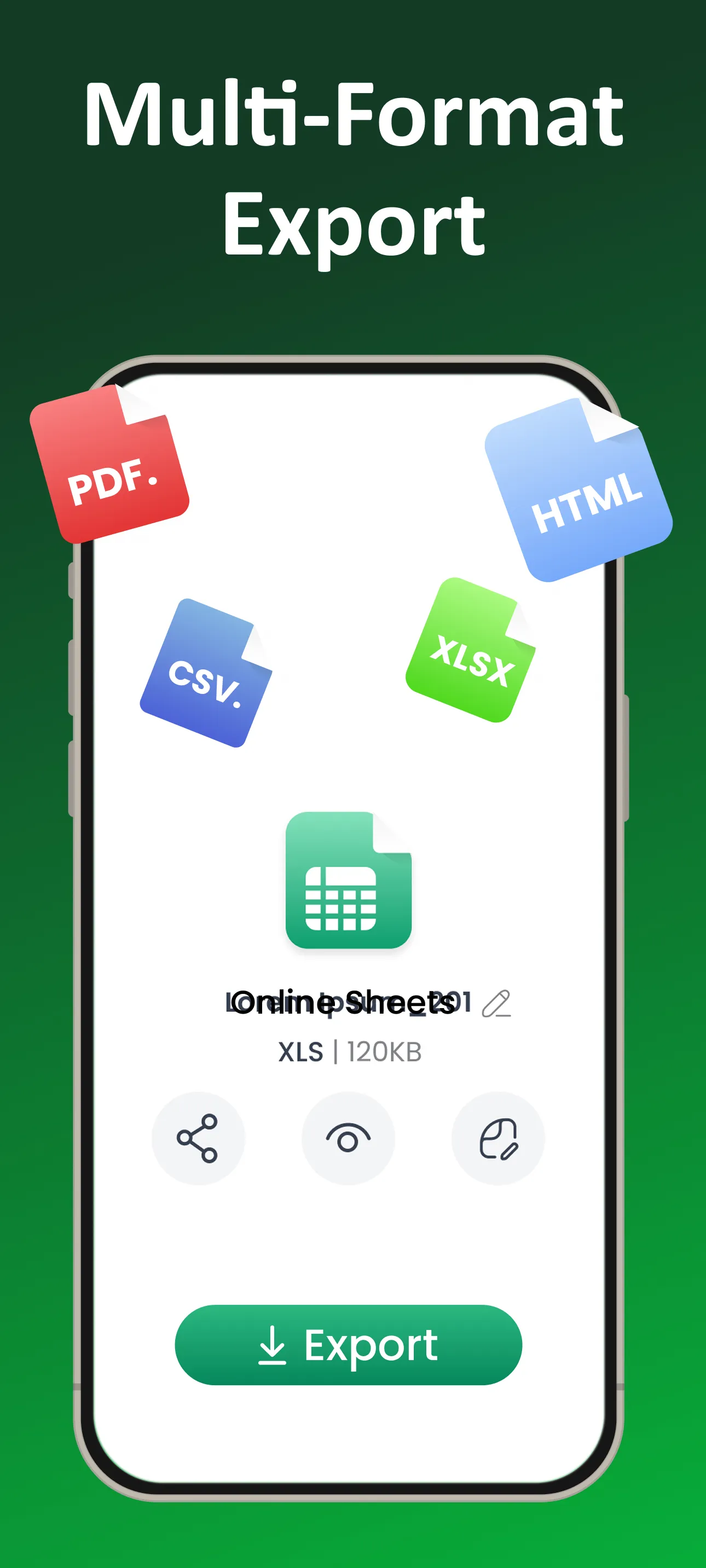 Image to Excel Converter－XLSX | Indus Appstore | Screenshot