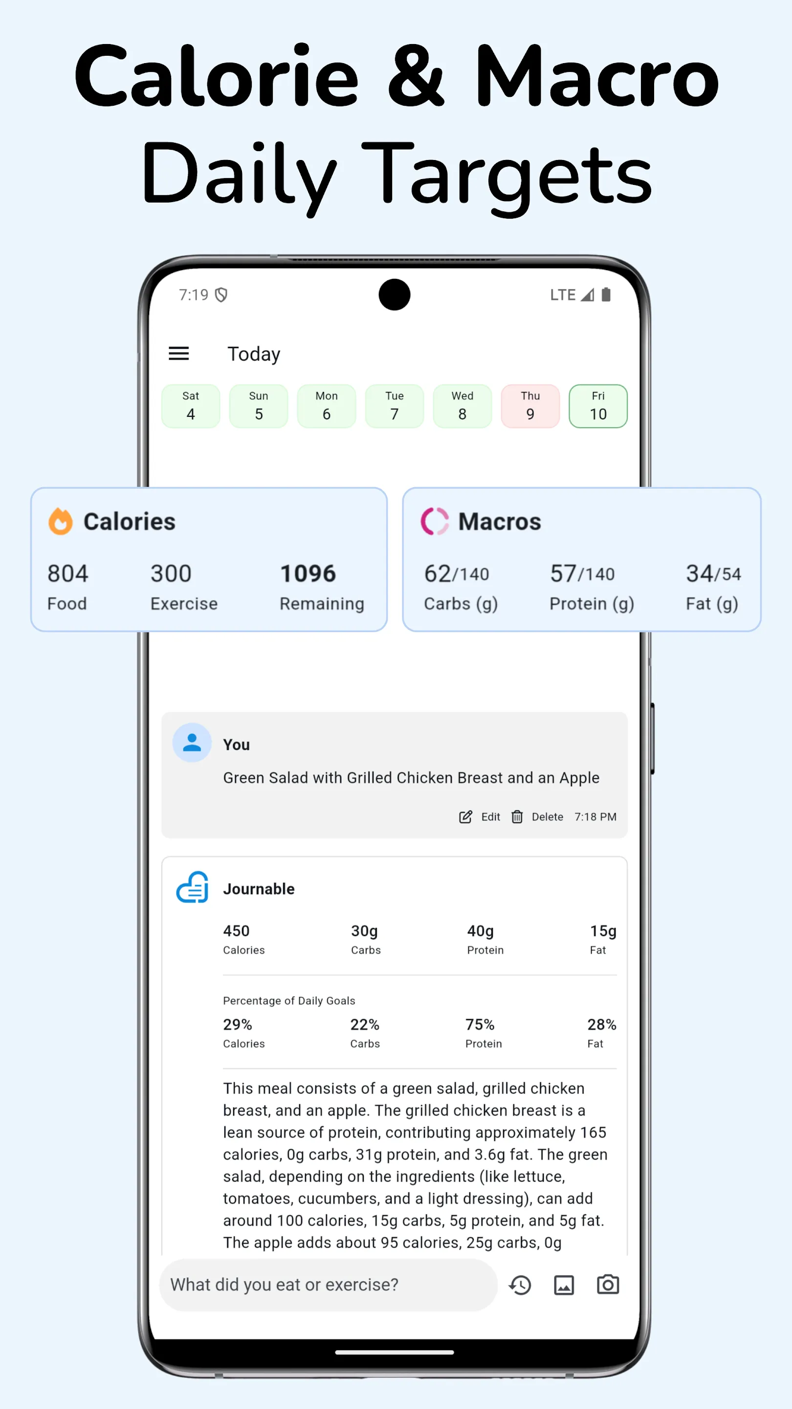 Journable — AI Calorie Counter | Indus Appstore | Screenshot