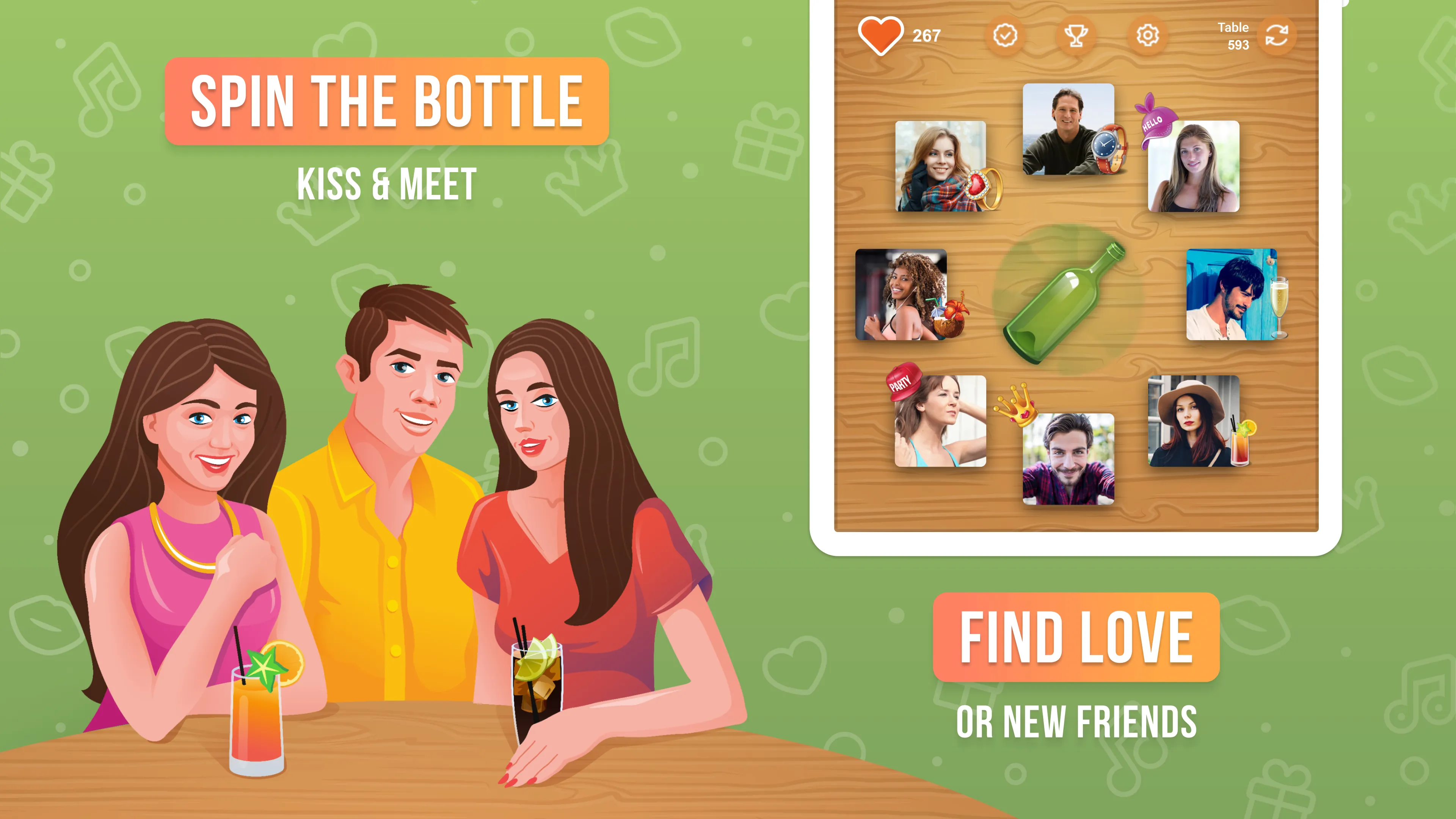 Spin the Bottle: Chat Rooms | Indus Appstore | Screenshot