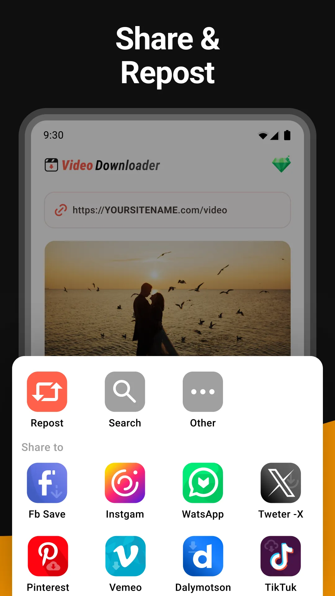 All video downloader and saver | Indus Appstore | Screenshot