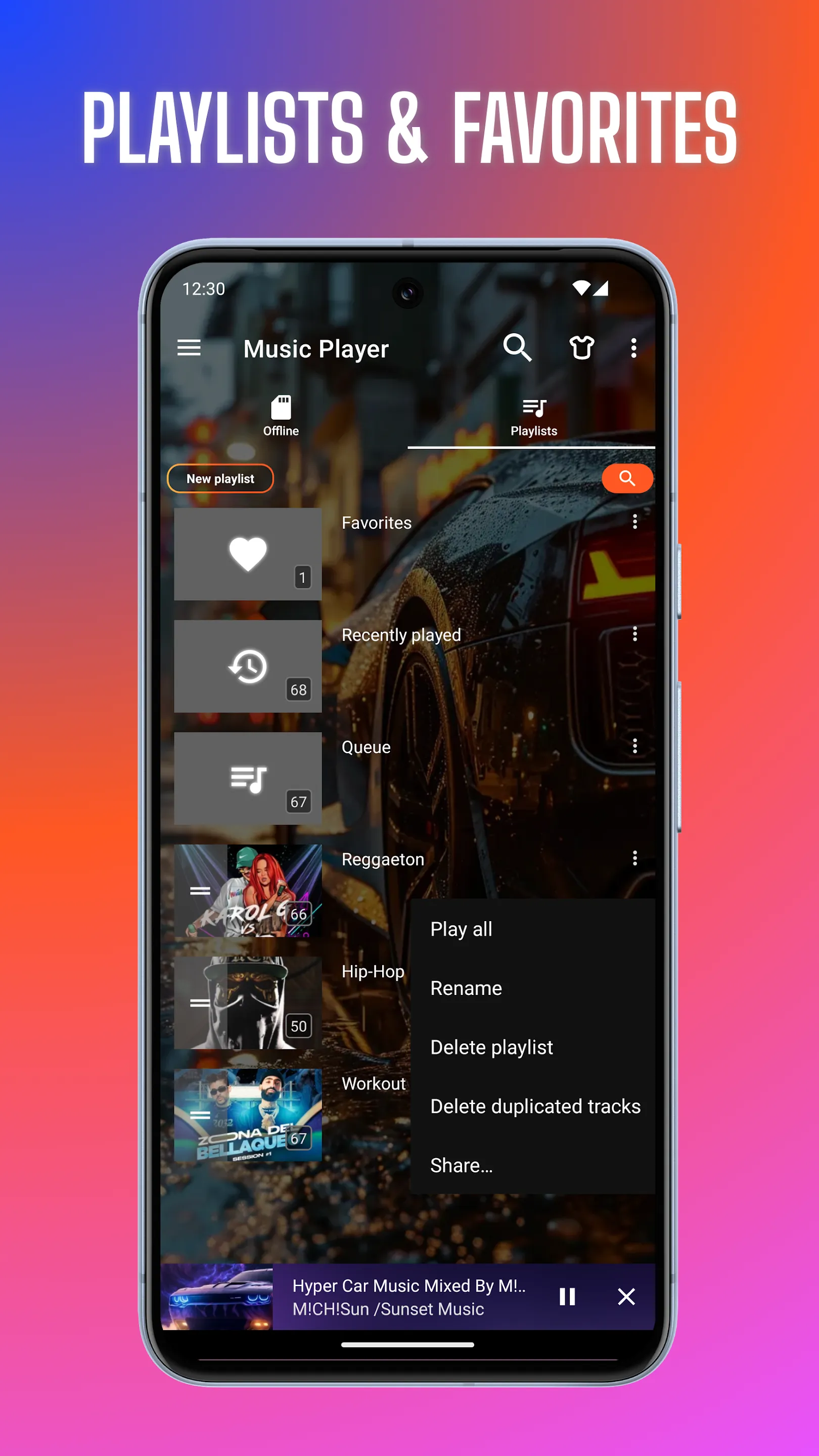 Music Player - Offline HD MP3 | Indus Appstore | Screenshot