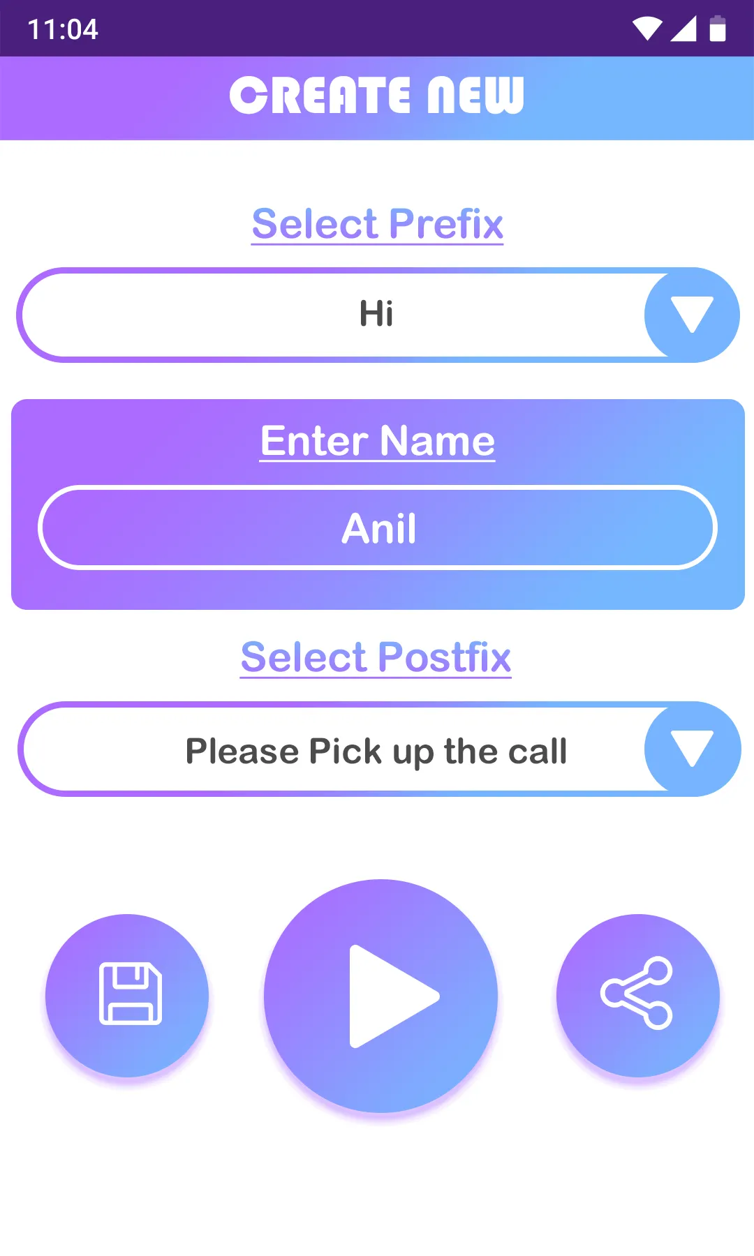 My Name Ringtone Maker | Indus Appstore | Screenshot