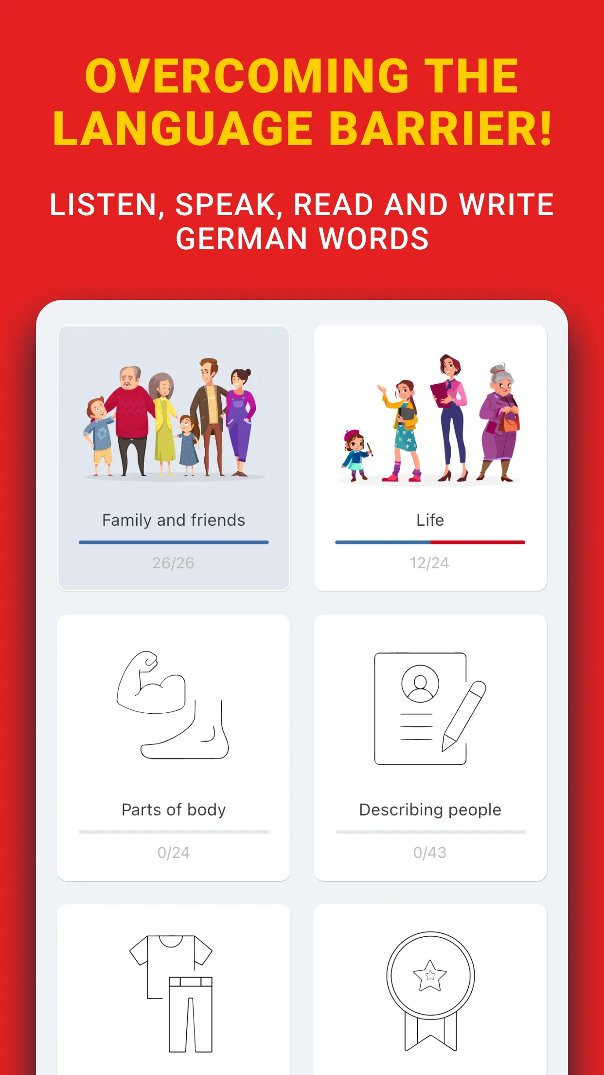 Learn German A1 for Beginners! | Indus Appstore | Screenshot