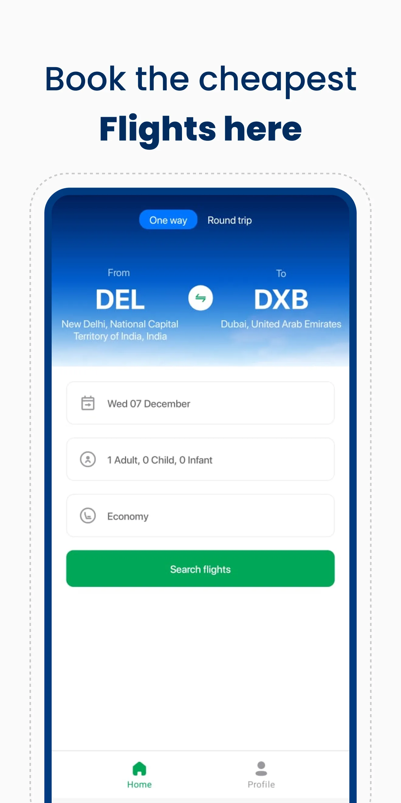 All Flight Tickets Booking App | Indus Appstore | Screenshot