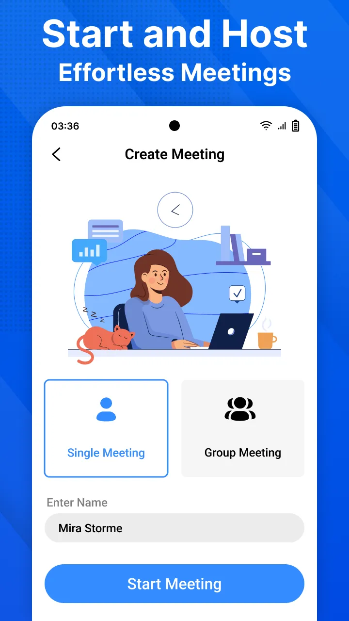 Meeting - Video Meeting | Indus Appstore | Screenshot