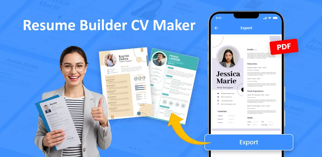 Resume Builder, CV Maker PDF | Indus Appstore | Screenshot