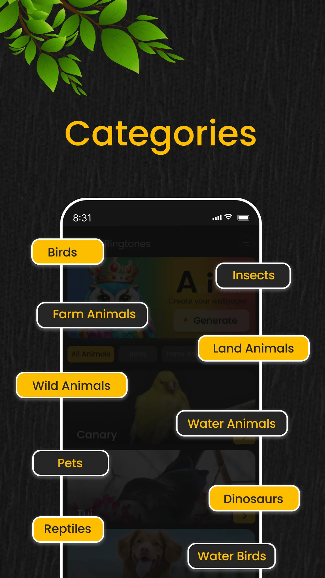 Animal Ringtones | Indus Appstore | Screenshot